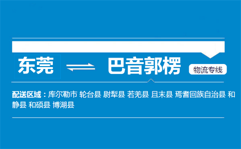 東莞到巴音郭楞物流專(zhuān)線
